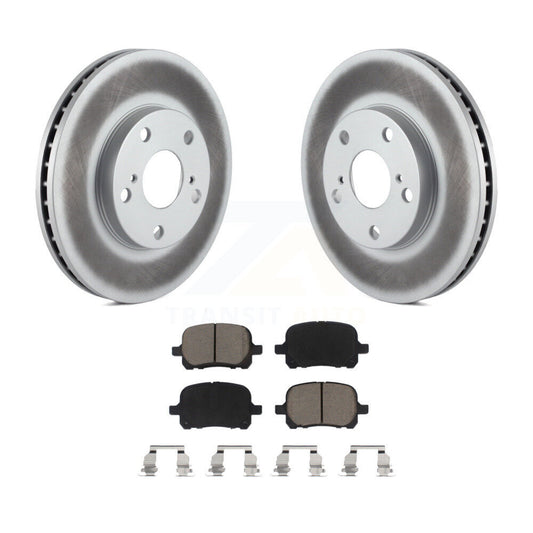 Coated Disc Rotors and Ceramic Brake Pads Kit-KGC-100214 - Kit.bestparts.ca
