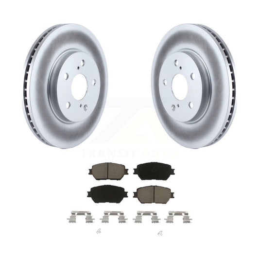 Coated Disc Rotors and Ceramic Brake Pads Kit-KGC-100217 - Kit.bestparts.ca
