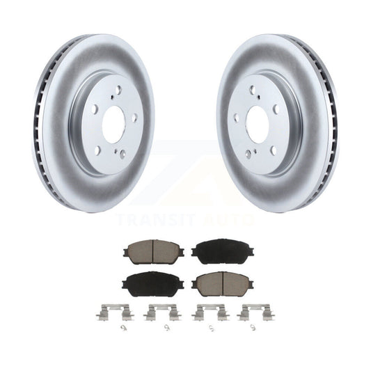 Coated Disc Rotors and Ceramic Brake Pads Kit-KGC-100219 - Kit.bestparts.ca
