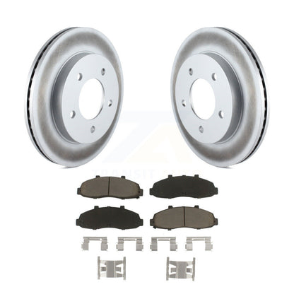 coated disc rotors and ceramic brake pads-kgc-100220 - Kit.bestparts.ca
