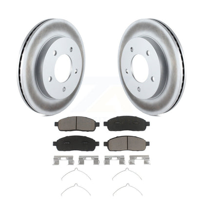coated disc rotors and ceramic brake pads-kgc-100221 - Kit.bestparts.ca