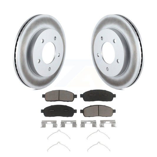 coated disc rotors and ceramic brake pads-kgc-100221 - Kit.bestparts.ca