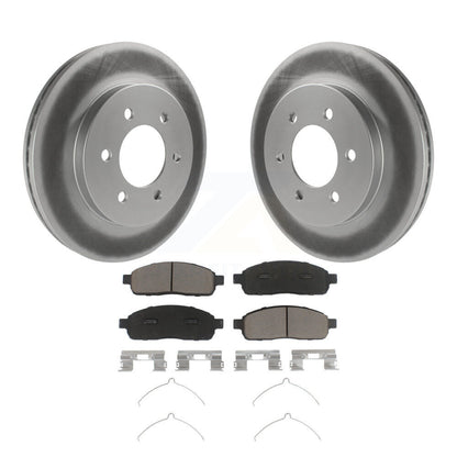 Coated Disc Rotors and Ceramic Brake Pads Kit-KGC-100222 - Kit.bestparts.ca