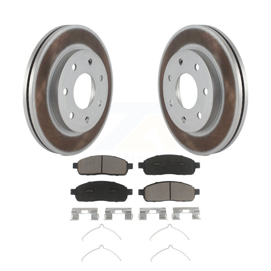 Coated Disc Rotors and Ceramic Brake Pads Kit-KGC-100223 - Kit.bestparts.ca