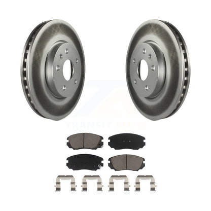 Coated Disc Rotors and Ceramic Brake Pads Kit-KGC-100225 - Kit.bestparts.ca
