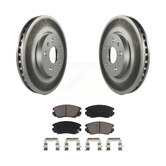 Coated Disc Rotors and Ceramic Brake Pads Kit-KGC-100225 - Kit.bestparts.ca