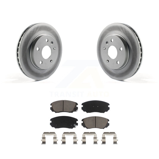 Coated Disc Rotors and Ceramic Brake Pads Kit-KGC-100226 - Kit.bestparts.ca