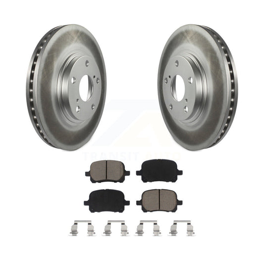 Coated Disc Rotors and Ceramic Brake Pads Kit-KGC-100231 - Kit.bestparts.ca