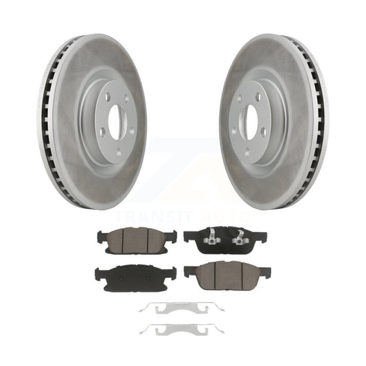 Coated Disc Rotors and Ceramic Brake Pads Kit-KGC-100232 - Kit.bestparts.ca