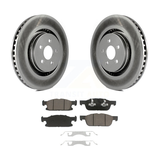 Coated Disc Rotors and Ceramic Brake Pads Kit-KGC-100233 - Kit.bestparts.ca