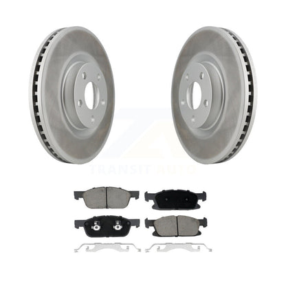 Coated Disc Rotors and Ceramic Brake Pads Kit-KGC-100235 - Kit.bestparts.ca