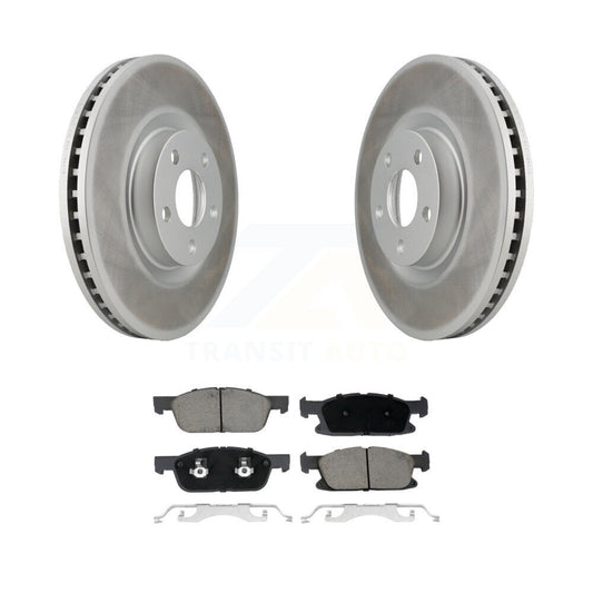 Coated Disc Rotors and Ceramic Brake Pads Kit-KGC-100235 - Kit.bestparts.ca