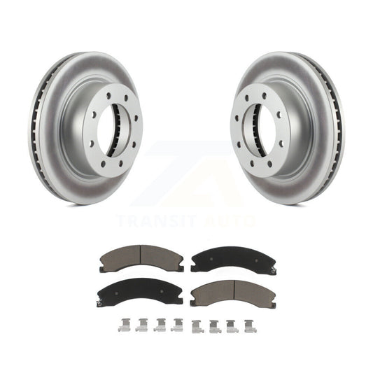 Coated Disc Rotors and Ceramic Brake Pads Kit-KGC-100236 - Kit.bestparts.ca