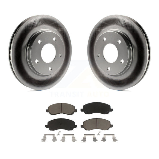 Coated Disc Rotors and Ceramic Brake Pads Kit-KGC-100237 - Kit.bestparts.ca