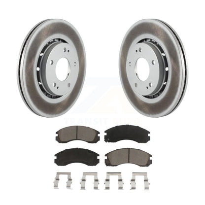 Coated Disc Rotors and Ceramic Brake Pads Kit-KGC-100241 - Kit.bestparts.ca