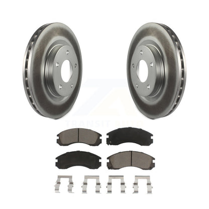 Coated Disc Rotors and Ceramic Brake Pads Kit-KGC-100242 - Kit.bestparts.ca
