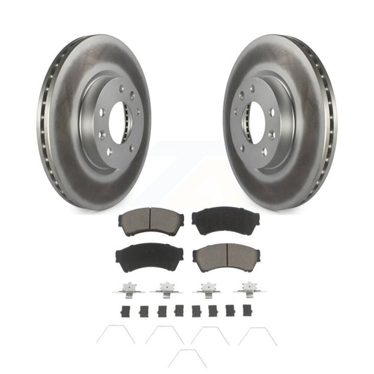 Coated Disc Rotors and Ceramic Brake Pads Kit-KGC-100244 - Kit.bestparts.ca