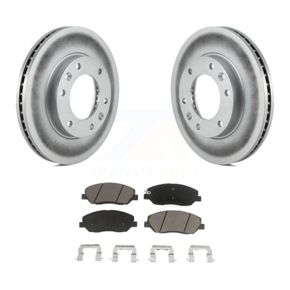 Coated Disc Rotors and Ceramic Brake Pads Kit-KGC-100245 - Kit.bestparts.ca