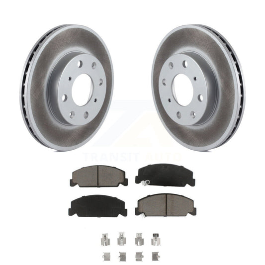 Coated Disc Rotors and Ceramic Brake Pads Kit-KGC-100249 - Kit.bestparts.ca