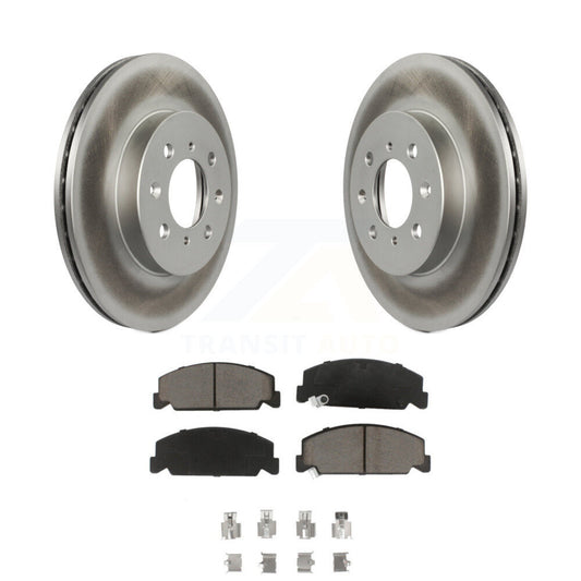 Coated Disc Rotors and Ceramic Brake Pads Kit-KGC-100252 - Kit.bestparts.ca