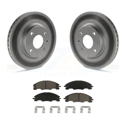 Coated Disc Rotors and Ceramic Brake Pads Kit-KGC-100253 - Kit.bestparts.ca