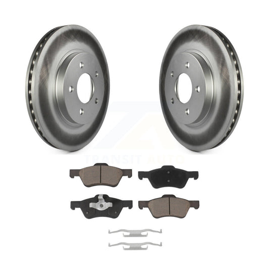 Coated Disc Rotors and Ceramic Brake Pads Kit-KGC-100254 - Kit.bestparts.ca
