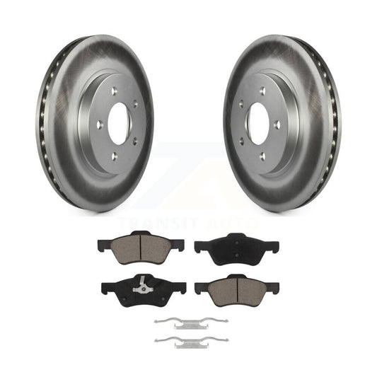 Coated Disc Rotors and Ceramic Brake Pads Kit-KGC-100256 - Kit.bestparts.ca