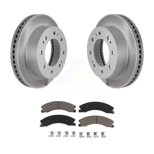 Coated Disc Rotors and Ceramic Brake Pads Kit-KGC-100258 - Kit.bestparts.ca