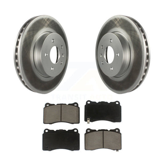 Coated Disc Rotors and Ceramic Brake Pads Kit-KGC-100263 - Kit.bestparts.ca