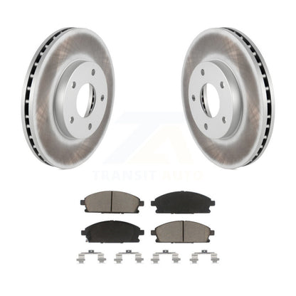 Coated Disc Rotors and Ceramic Brake Pads Kit-KGC-100265 - Kit.bestparts.ca