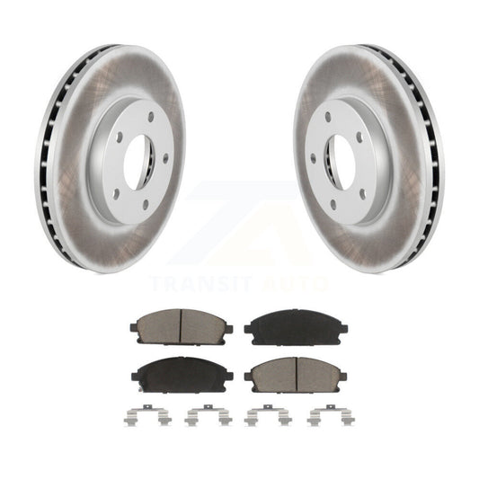 Coated Disc Rotors and Ceramic Brake Pads Kit-KGC-100265 - Kit.bestparts.ca
