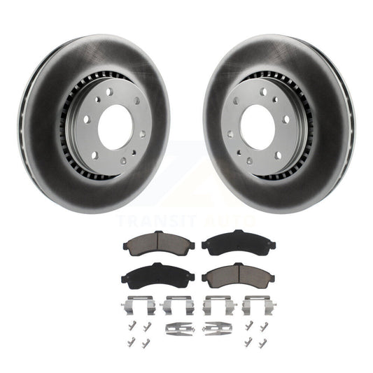 coated disc rotors and ceramic brake pads-kgc-100267 - Kit.bestparts.ca