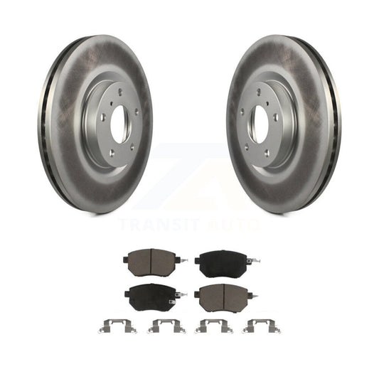 Coated Disc Rotors and Ceramic Brake Pads Kit-KGC-100268 - Kit.bestparts.ca