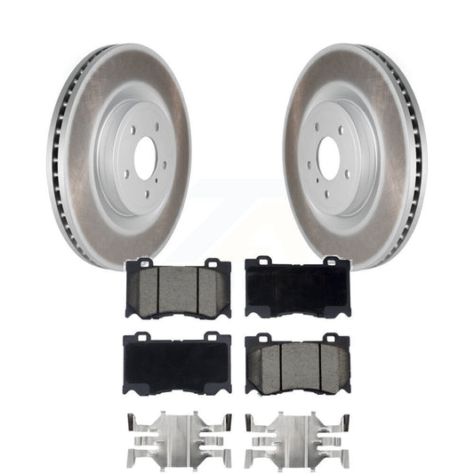 Coated Disc Rotors and Ceramic Brake Pads Kit-KGC-100270 - Kit.bestparts.ca