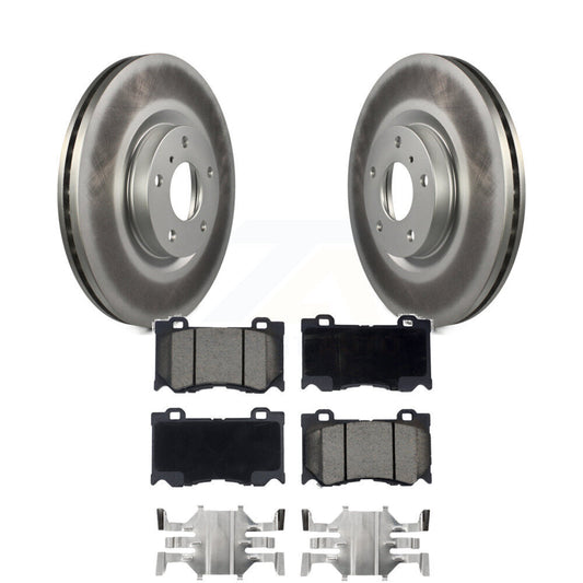 Coated Disc Rotors and Ceramic Brake Pads Kit-KGC-100271 - Kit.bestparts.ca