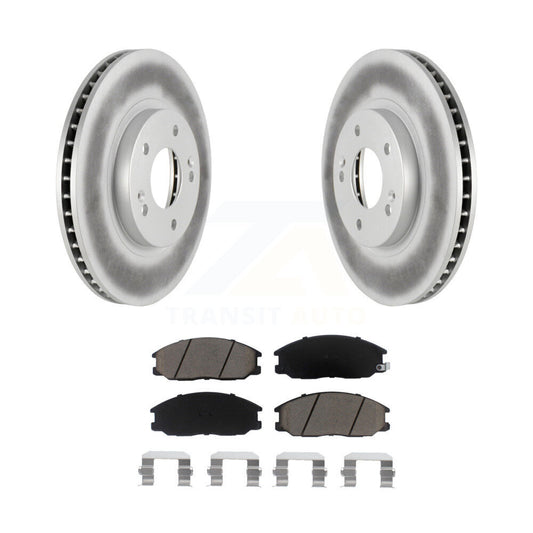 coated disc rotors and ceramic brake pads-kgc-100274 - Kit.bestparts.ca