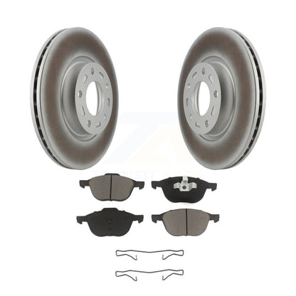 Coated Disc Rotors and Ceramic Brake Pads Kit-KGC-100276 - Kit.bestparts.ca