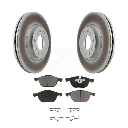 Coated Disc Rotors and Ceramic Brake Pads Kit-KGC-100276 - Kit.bestparts.ca