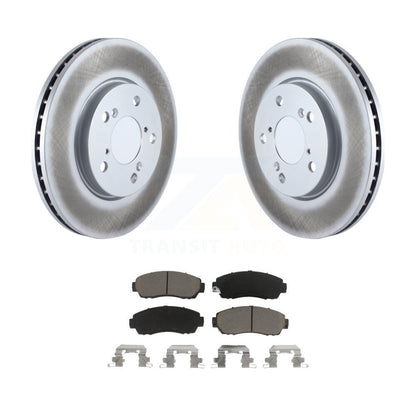 Coated Disc Rotors and Ceramic Brake Pads Kit-KGC-100278 - Kit.bestparts.ca