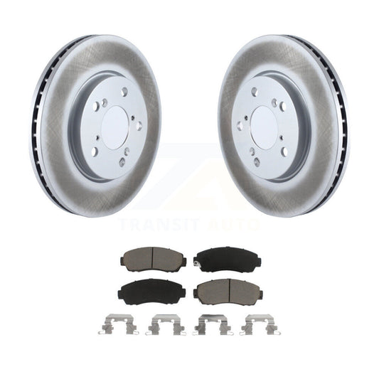 Coated Disc Rotors and Ceramic Brake Pads Kit-KGC-100278 - Kit.bestparts.ca