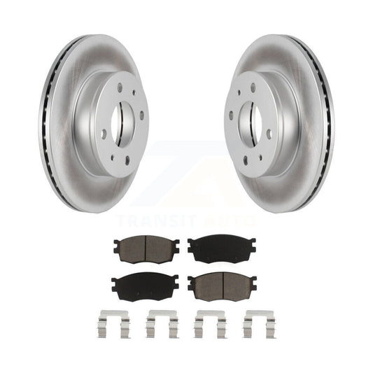Coated Disc Rotors and Ceramic Brake Pads Kit-KGC-100280 - Kit.bestparts.ca
