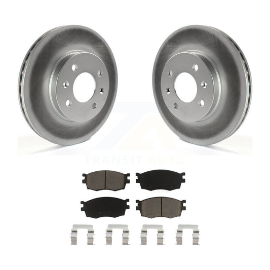 Coated Disc Rotors and Ceramic Brake Pads Kit-KGC-100281 - Kit.bestparts.ca