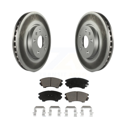 Coated Disc Rotors and Ceramic Brake Pads Kit-KGC-100284 - Kit.bestparts.ca