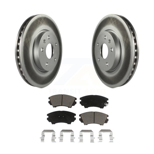 Coated Disc Rotors and Ceramic Brake Pads Kit-KGC-100284 - Kit.bestparts.ca