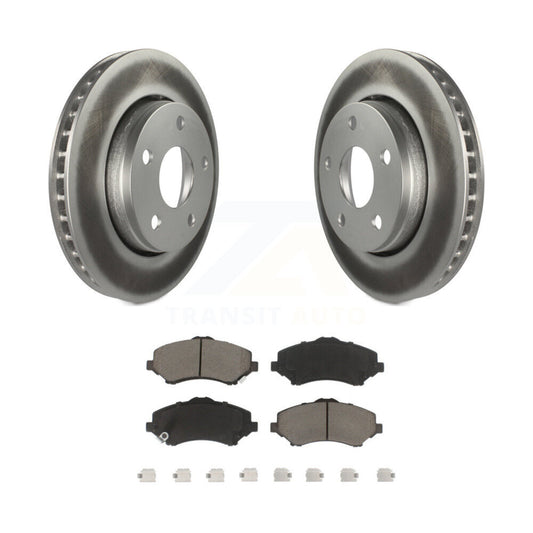 Coated Disc Rotors and Ceramic Brake Pads Kit-KGC-100285 - Kit.bestparts.ca
