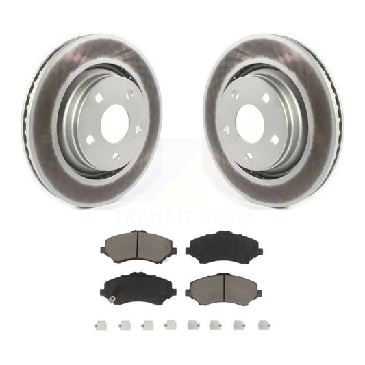 Coated Disc Rotors and Ceramic Brake Pads Kit-KGC-100286 - Kit.bestparts.ca