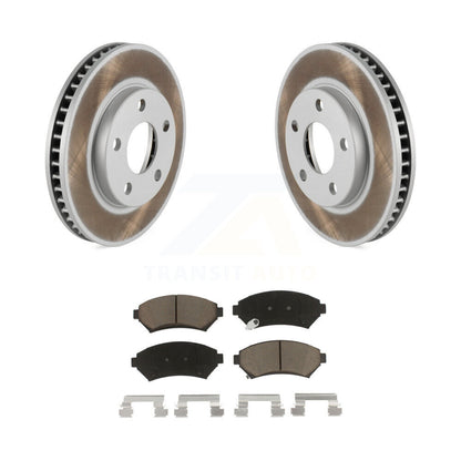 Coated Disc Rotors and Ceramic Brake Pads Kit-KGC-100292 - Kit.bestparts.ca