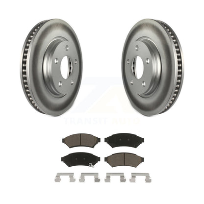 Coated Disc Rotors and Ceramic Brake Pads Kit-KGC-100294 - Kit.bestparts.ca