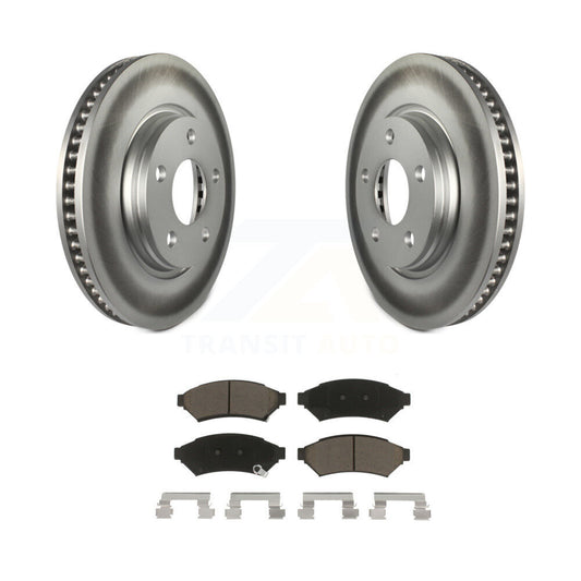 Coated Disc Rotors and Ceramic Brake Pads Kit-KGC-100294 - Kit.bestparts.ca