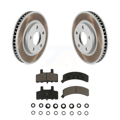 Coated Disc Rotors and Ceramic Brake Pads Kit-KGC-100296 - Kit.bestparts.ca